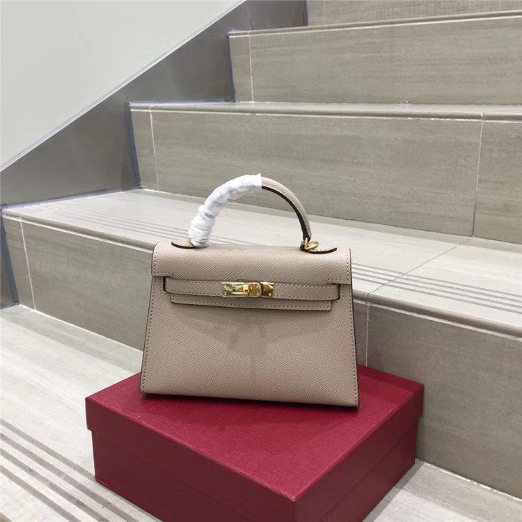 2023 Chinese New Year KL second-generation palm pattern multi-color cowhide women's bag single shoulder crossbody handbag mini bag tide