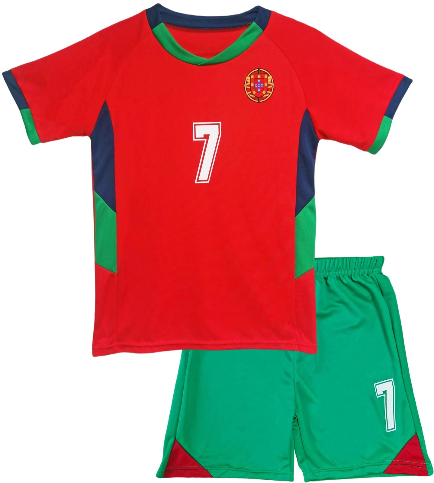 Children s Soccer Jersey and Shorts Set Suitable for Soccer Fans 100