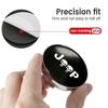 4pcs 56/60mm Car Wheel Center Hub Caps Tire Rim Covers Accessories For Jeep Grand Cherokee Wrangler JK Renegade Gladiator