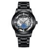 Men's Watches Original Quartz Watches For Men Skeleton Dial Waterproof Luminous Date Watches Luxury Men Stainless Steel Wristwatch