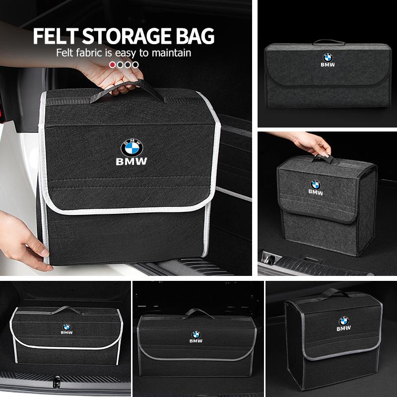 Car Trunk Large Capacity Multiuse Organizer Box Auto Tools Storage Folding Bags For BMW X3 X5 M5 M3 E46 E90 E60 F10 E39 F30 E36 WAJDS1
