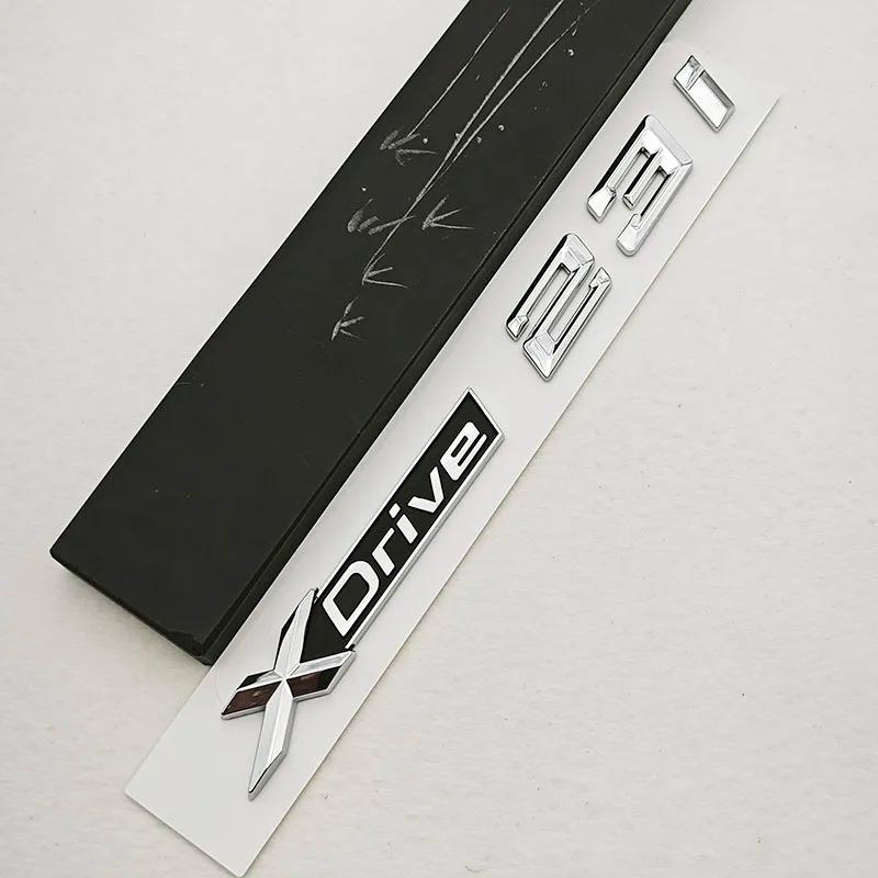 BMW X1 X2 X3 XDrive 23i 23d 3D ABS Car Styling Logo Emblems Rear Trunk Badge Side Fender Decals Exterior Accessories yq2
