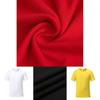 Men Women Plain T Shirts Cotton Comfortable Short Sleeves Crew Neck Top Tee