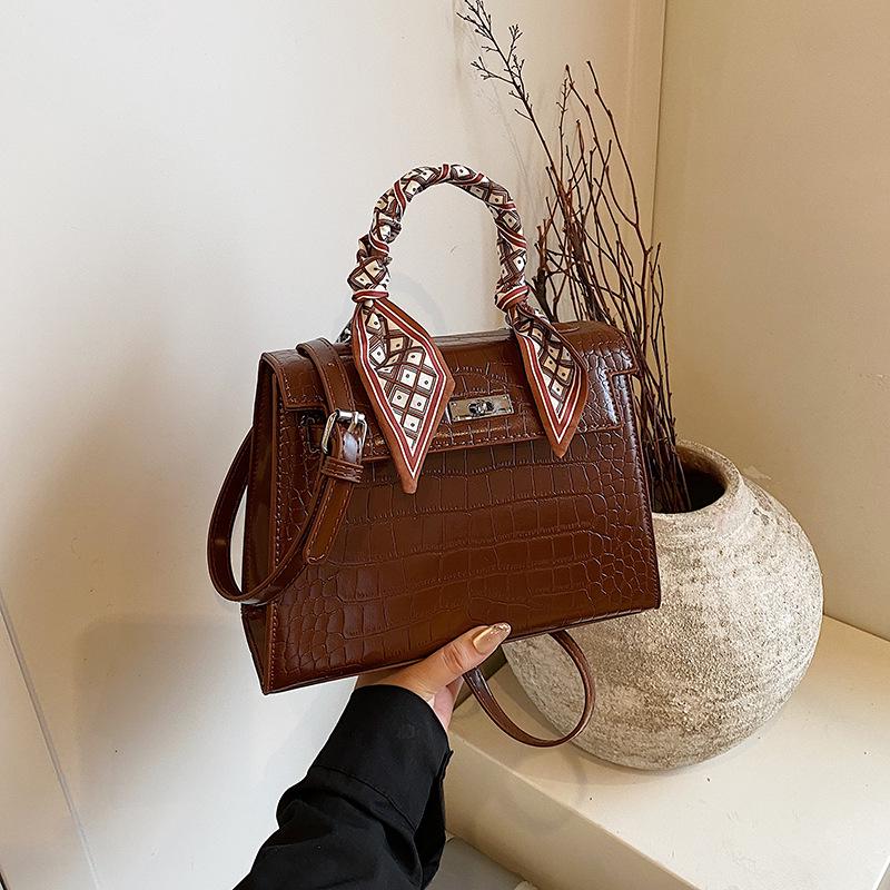 2025 Women's Crossbody Small Square Kelly Bag – Trendy, High-End & Fashionable