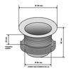 Flange in the sink BORT Washing flange Caiman SET