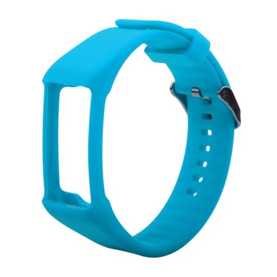 22mm Replacement Silicone Adjustable Wrist Strap Watchband for Polar A360 A370