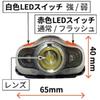 Kashimura Compact LED High Brightness 100 Lumens LL-10 Headlight, White,