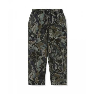 Jacquard Loose Pant Black