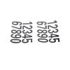 Supplies Waterproof Reflective Address Numbers Mailbox Decal Number Sticker Mailbox Sticker