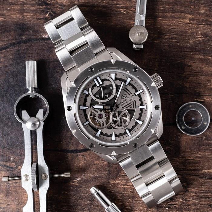 [Orient Star] Avant-Garde Skeleton Automatic Watch RK-AV0A02S - White/Silver