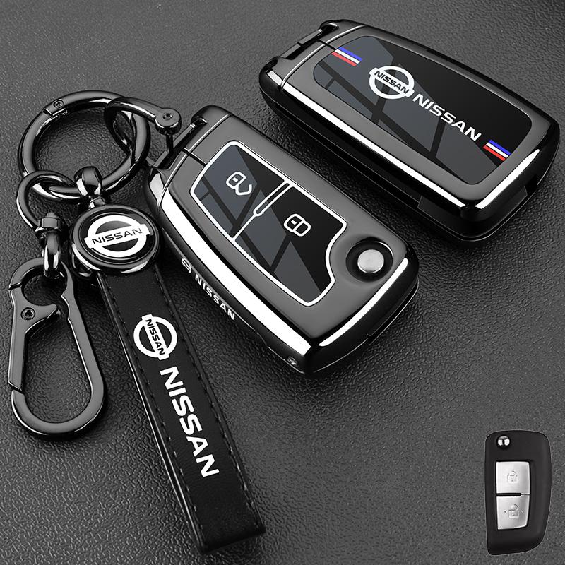 3 4 Buttons Remote Key Case Cover Shell Fob Holder Keychain For Nissan X-trail T33 Qashqai J12 Teana Altima Ariya 2022 2023