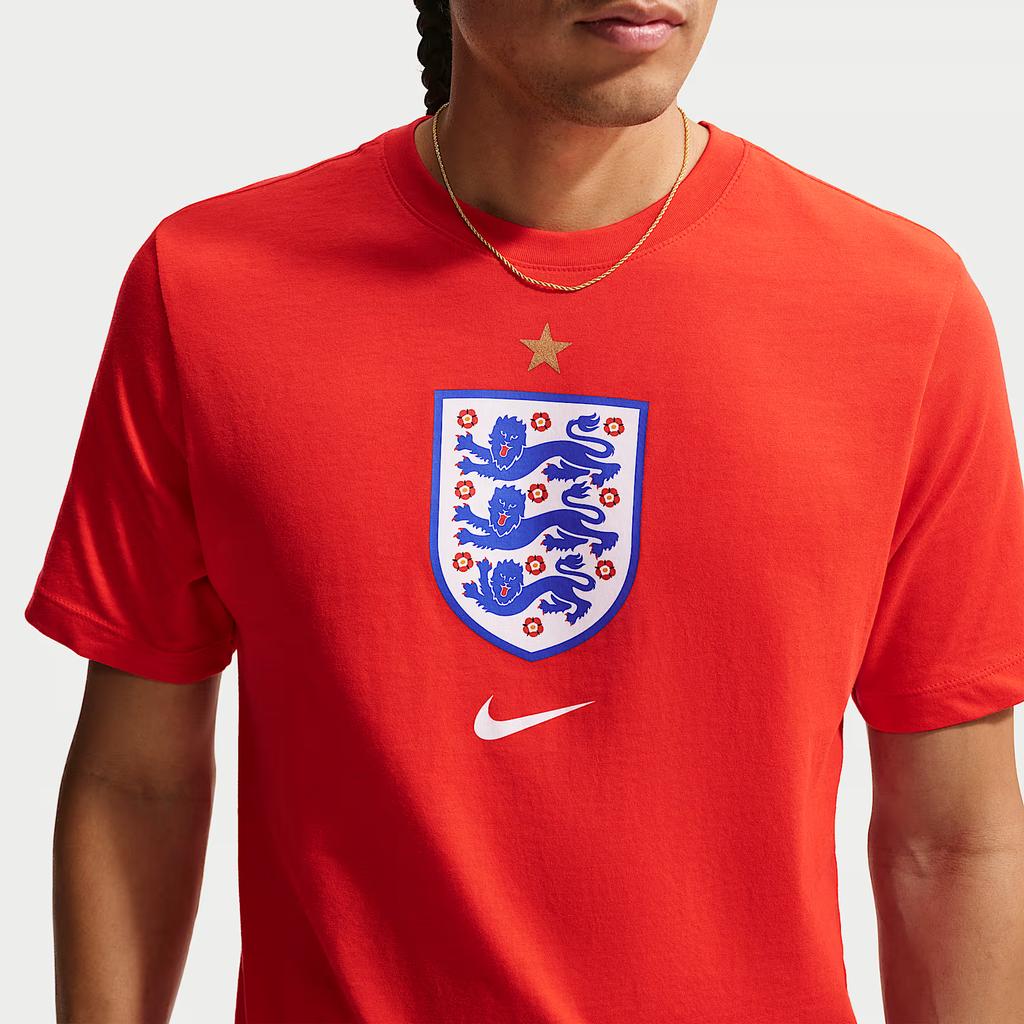 Nike England Team Cotton Crew Neck Short Sleeve T-Shirt Men tops IH2177-600