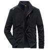 Men's Double-Sided Polar Fleece Jacket: Warm Cardigan for Students, Outdoor Sports & Casual Wear