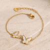 JYL TS Bracelet  Shell Butterfly Symbolizes Freedom & Fortune