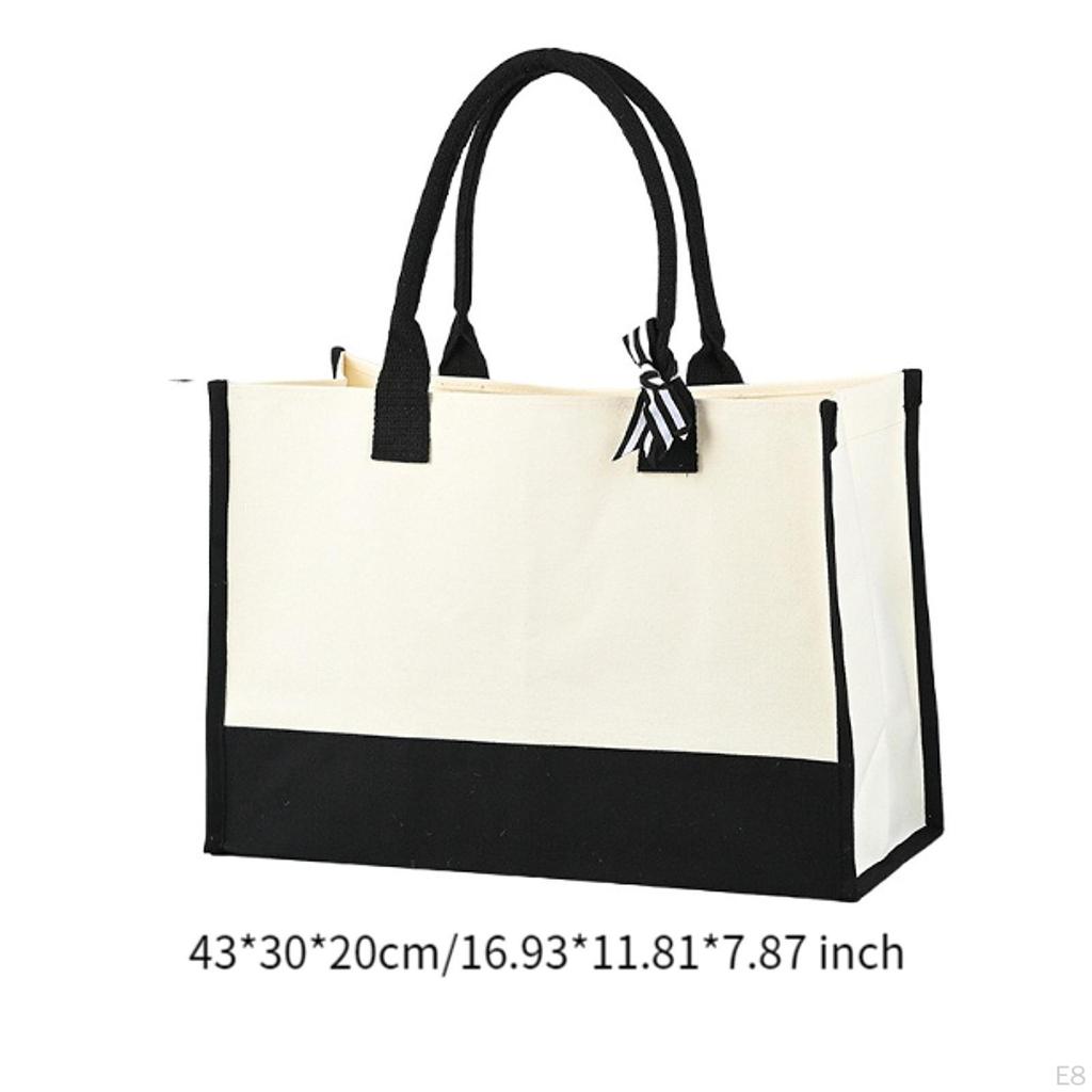 Canvas Tote Bag for Essentials