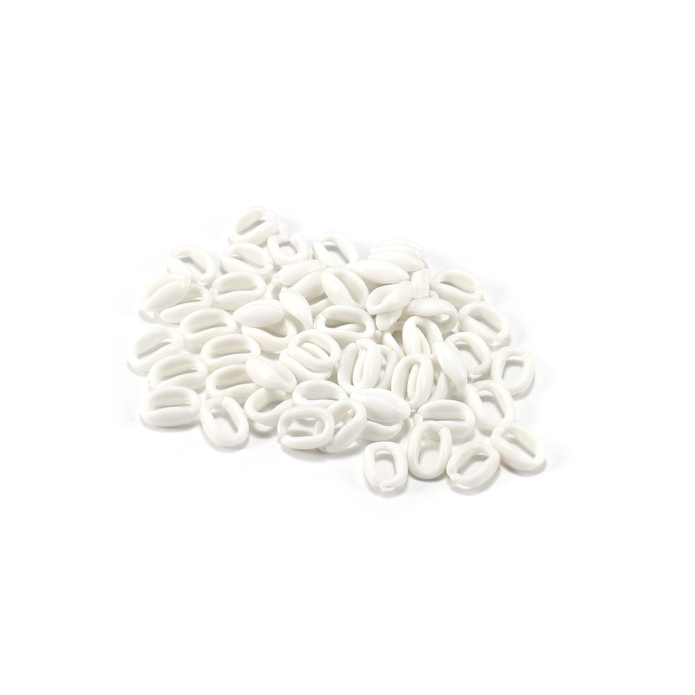 50 sztuk/partia 16*11mm kolorowe akrylowe ogniwo łańcucha naszyjnik dla naszyjnik DIY bransoletka Making plastikowe ogniwa łańcuszka tworzenia biżuterii