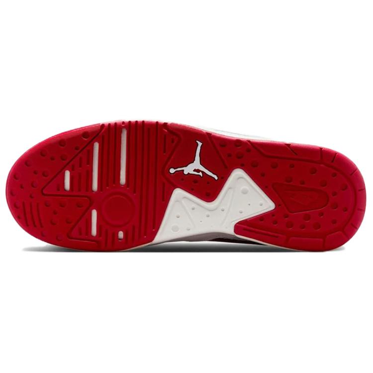 Jordan CMFT Era Abrasion Resistant Low Top Vintage Basketball Shoes Men's Beige Red Jordan HJ6777-116