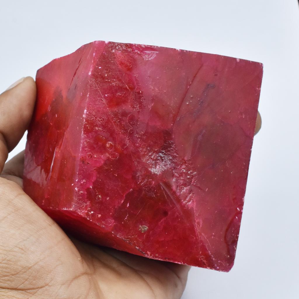 Natural Huge Size Uncut Rough 1555 Ct Red Ruby CERTIFIED Gemstone Jewelry Making Rr-017-sa