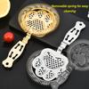 304 Stainless Steel Cocktail Strainer Silver Ice Filtration Perfect Accessory Drink Strainer  Bars