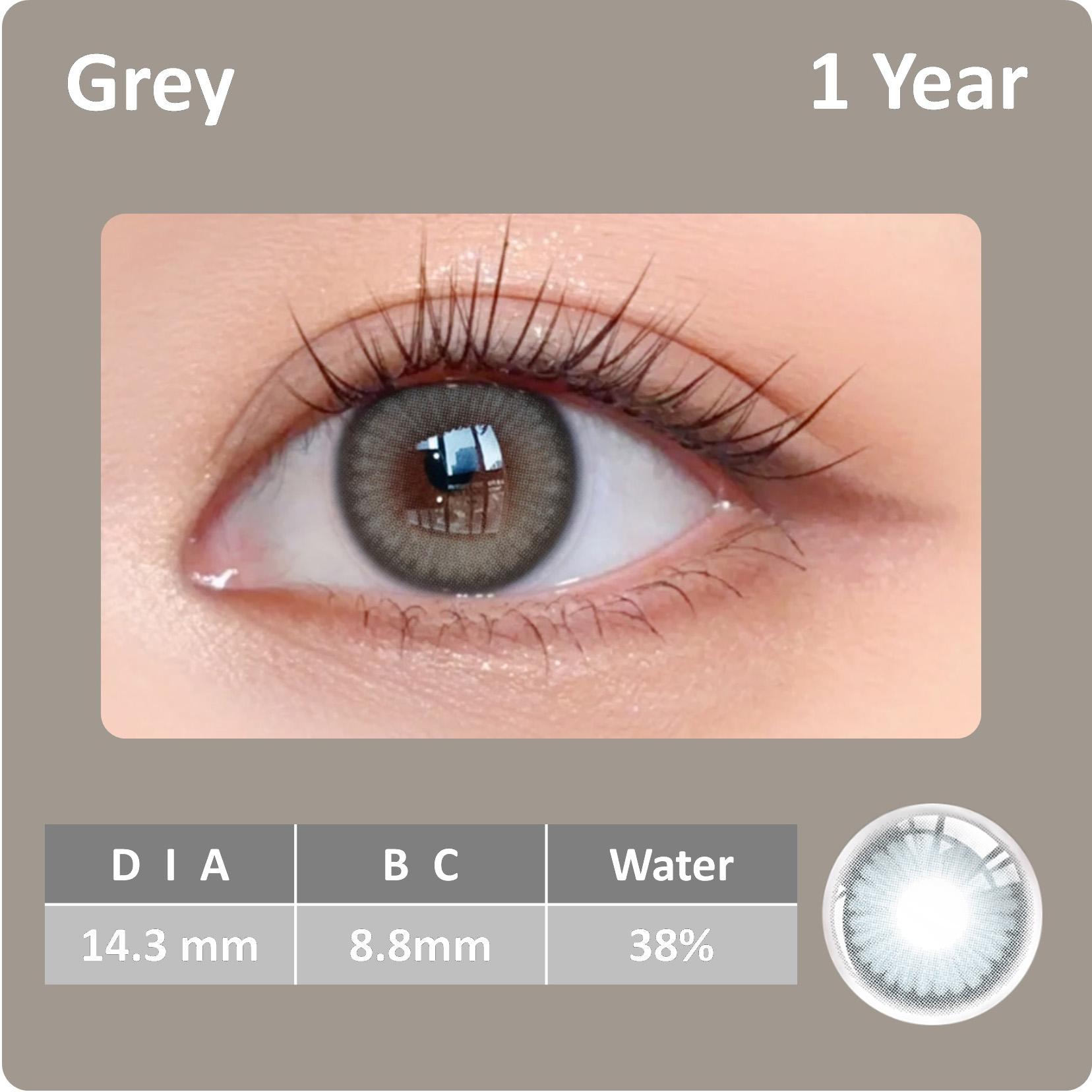 

Сине-зеленый цвет 14,2 мм Модные мягкие косметические цветные контактные линзы для женщин 0 зелёный