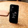 D-Dont T-Touch My Phone Case For Samsung  A73,72,71,A52,51,40,41,A22,A32,31,A13, Soft Black Shell
