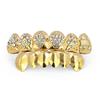 Gold-Plated Hip Hop Grillz - Twill Style
