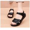 Summer Shoes and Sandals for Women, Middle-aged and Elderly People: Flat, Soft-soled, Flat-bottomed Cool Leather Shoes