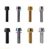 A1A2 10Pcs Bicycles Stem Bolts, Steel Bike Stem Screw 5x20mm/M6x20mm Bike Bolts Bike Handlebar Screw Socket Screw Stem Part