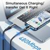 Essager 27W USB Type C Cable Durable High-Quality Data Cable for IPhone 11/12/13/14 Pro Max