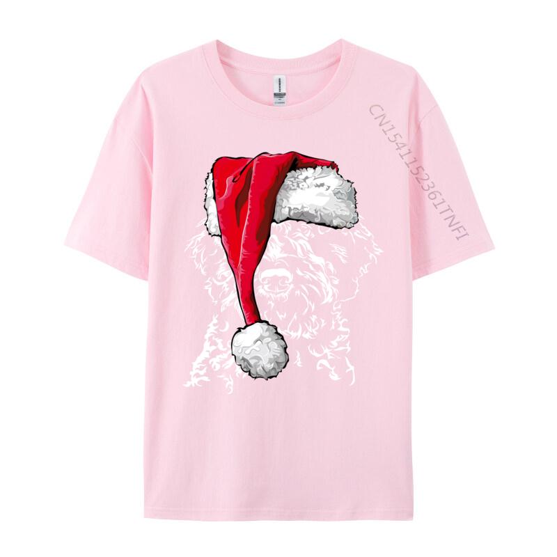 Funny Lagotto Romagnolo Christmas Dog T-Shirts Fitness Cotton Men Tees Printing Funny T Shirts Europe Prevalent T-Shirt