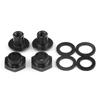 Rear Window Glass Strut Hardware Kit Replacement Fit for Honda Civic 3Dr Hatchback 1992-1995 for Honda CRV 1997-2001 Durable Aluminum Repair Set