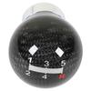 Gear Shifting Lever Knob Carbon Fiber 15mm Bottom Interface Round Ball Manual Automatic Transmission Shifter Head Knob