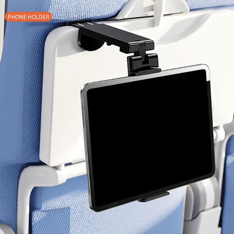 Vliegtuig Tablet Houder Reis Trein Stoel Kast Bar Opvouwbare Telefoon Beugel Stand Bureau Huis Entertainment Buiten