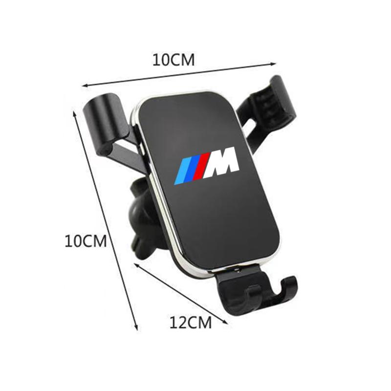 Gravity Car Phone Holder Car Air Vent Clip Mount Mobile Phone Holder For BMW M E30 E39 E46 E90 E93 E60 F10 M5 M6 M7 X4 X5 X1 bzdn55