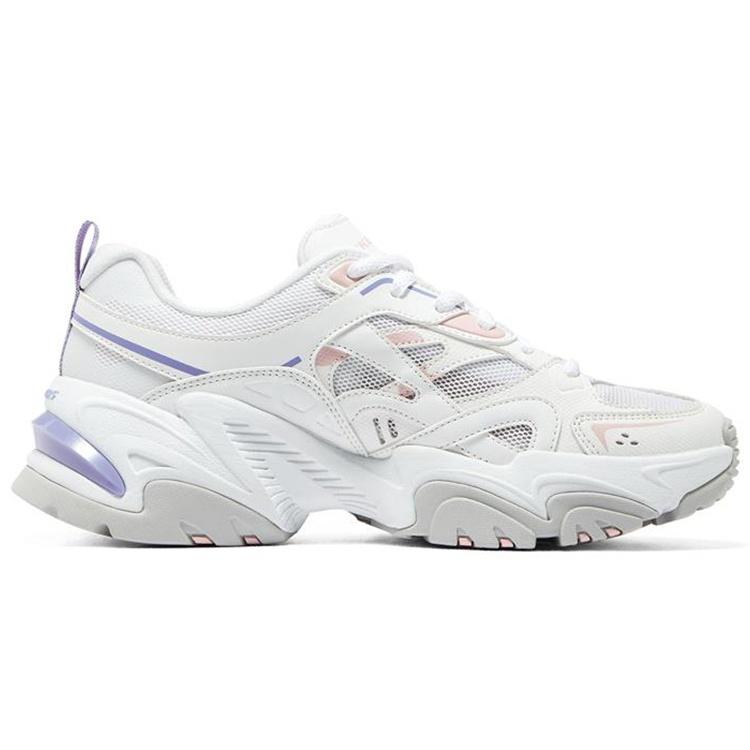 (WMNS) Skechers Stamina V2 'White Pink Purple' Women's 896093-WPRP