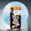 Wonka Chocolate Bar For Samsung Galaxy S23 S24 S25 Ultra S22 Plus S21 Black Soft Case Waterproof Soft Case