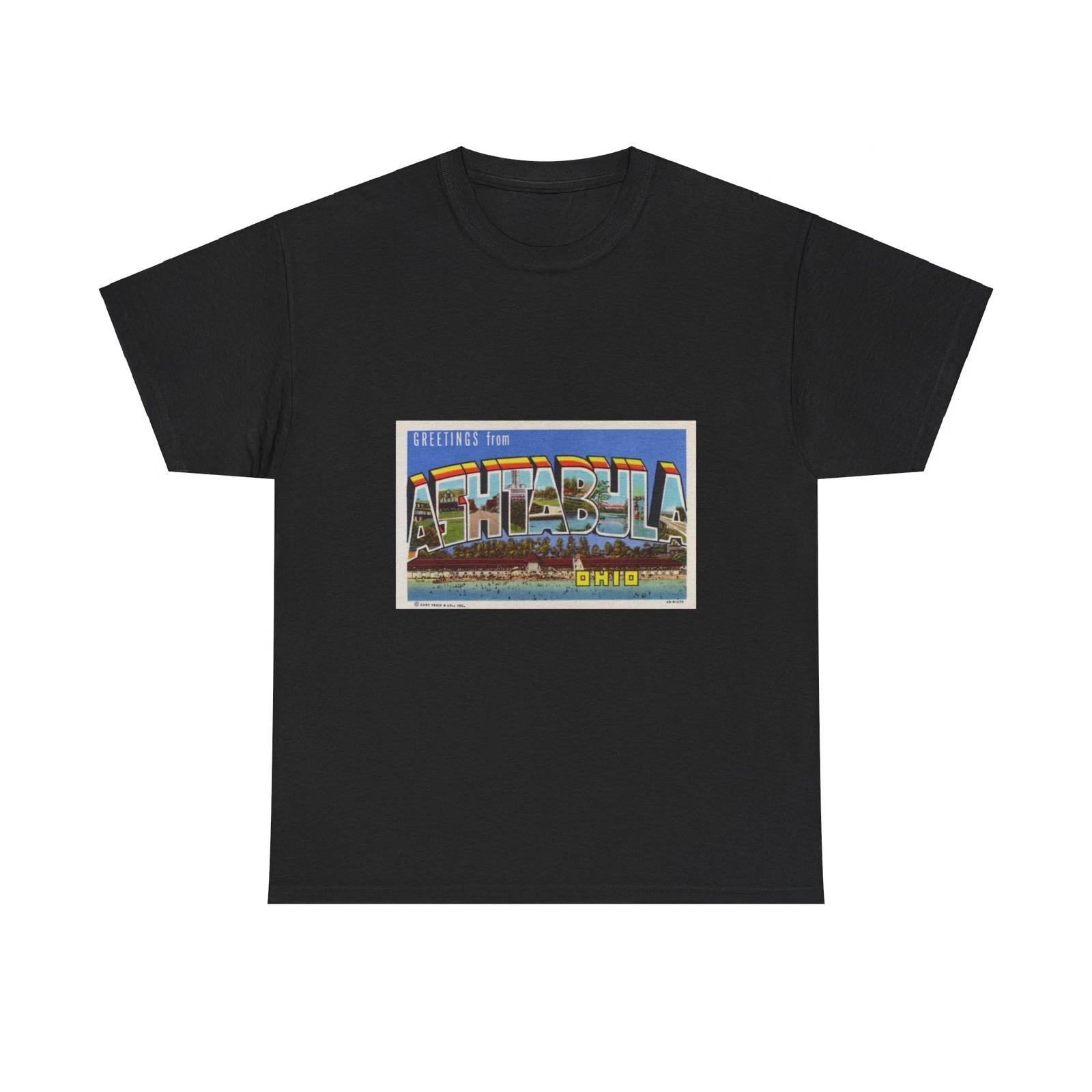 

Greetings from Ashtabula Ohio (Greeting Postcards) T shirt 2XL