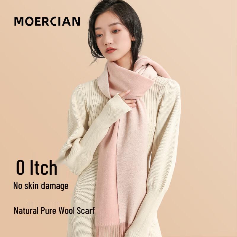 Mulxi Women's Luxury 100% Wool Scarf