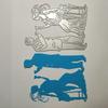 Dancing Girl Metal Cutting Dies Card Embossing DIY Album Photo Templates Molds