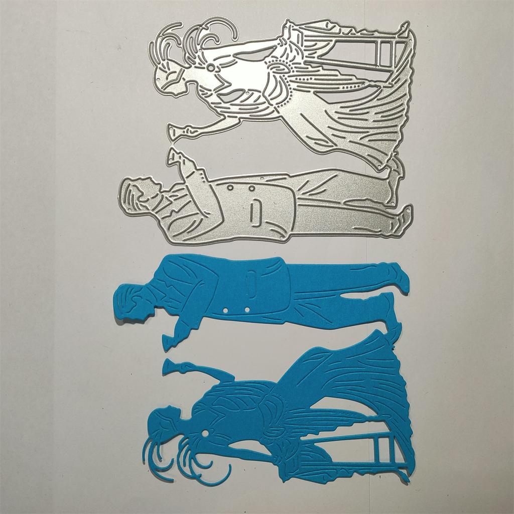 Dancing Girl Metal Cutting Dies Card Embossing DIY Album Photo Templates Molds