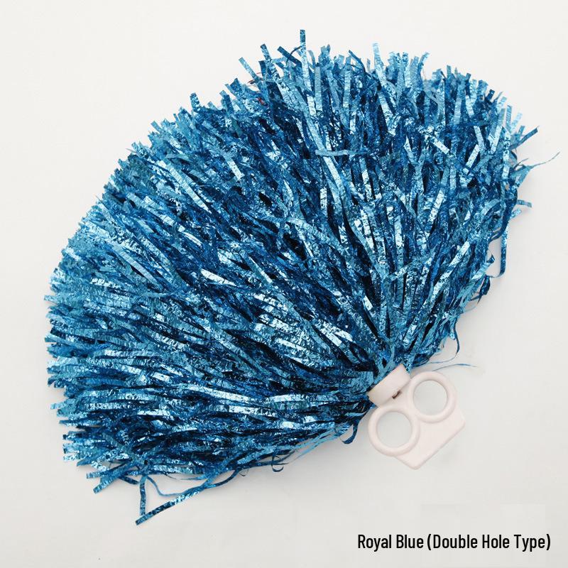 """6.1""" İnce Dişli Lazer Tarzı Ponponlar (Cheerleading & Cimnastik için) - Buzlu