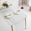 Nordic Pleated Table Runner: Simple Luxury Dining & Coffee Table Decoration