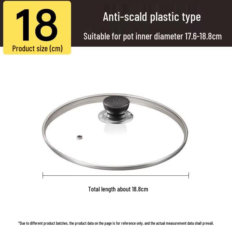 Universal Tempered Glass Pot Lid