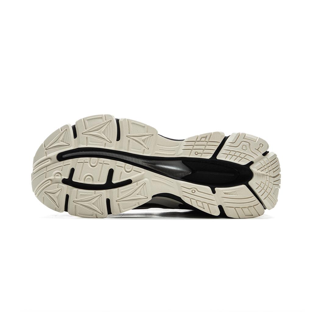 New LiNing Wear resistant Non slip And Breathable Low Top Casual Shoes Men's Black Beige AZGV071-2