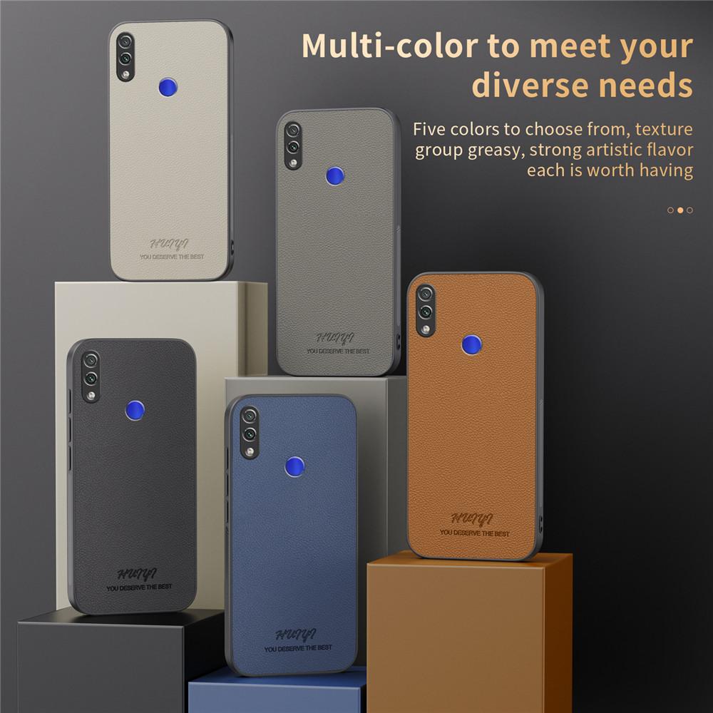 Custodia in Pelle Morbida con Cornice Magnetica di Lusso Business per Xiaomi Redmi Note 7 7S Pro Note7 Custodie per Telefono Capa