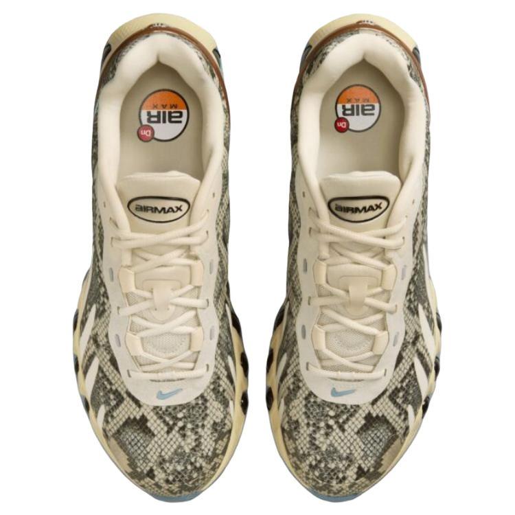 Nike Air Max DN8 Snakeskin Pack - Light Khaki Unisex Sneakers Cream Denim-Turquoise HV8476-200