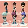 6pcs/set BLUE LOCK Figure Model Toys 9.5cm
