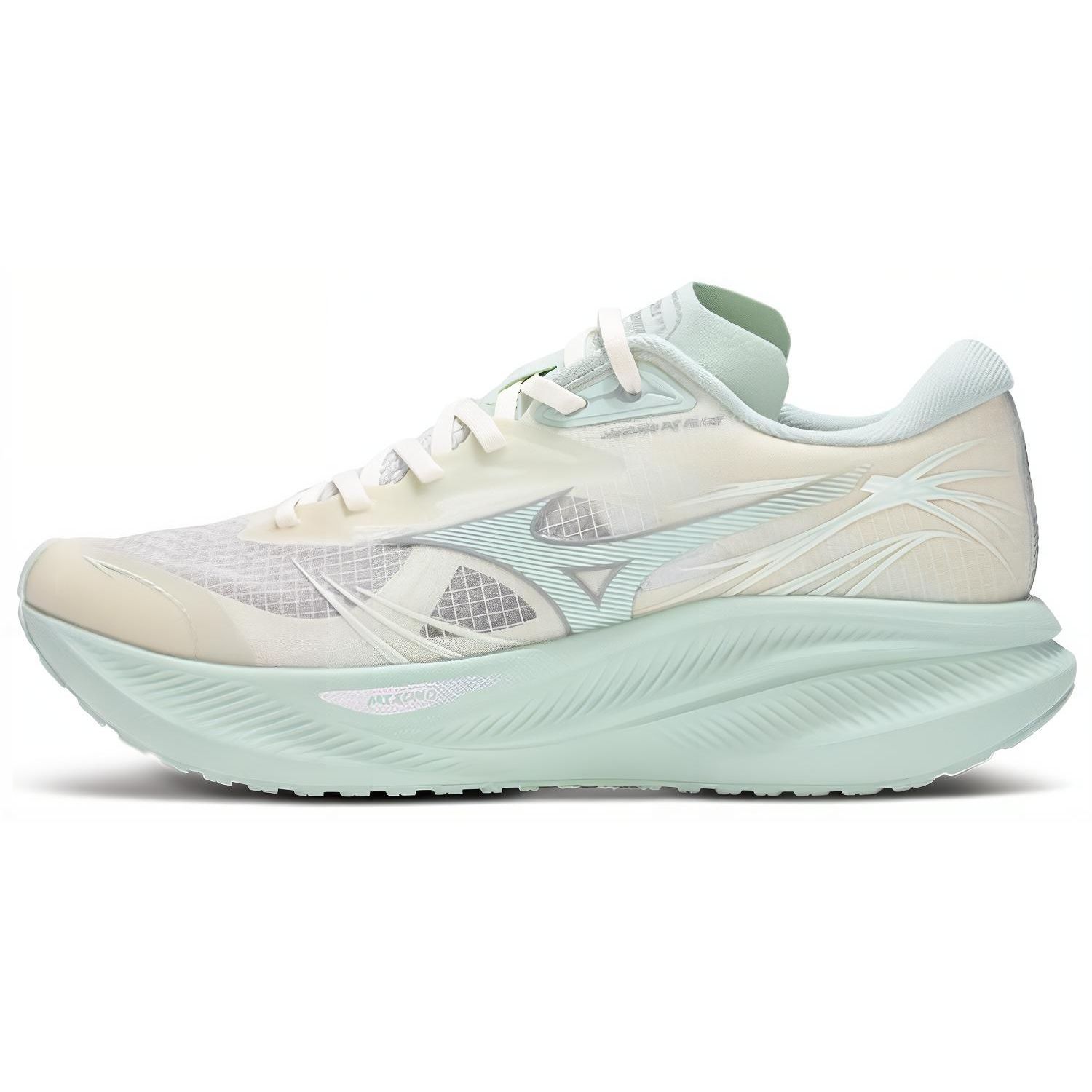 Mizuno PI Plus Unisex Low Top Lifestyle Casual Shoes White Green D1GH240302 42
