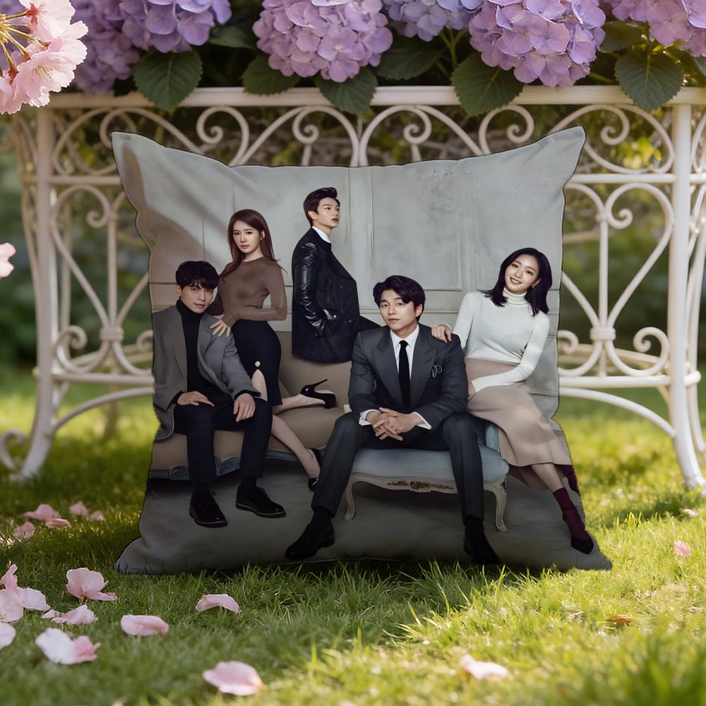 Korean drama G-Goblin  Cushion Cover Home & Car Dual-Scene Pillow Cover: Reversible for Premium Comfort