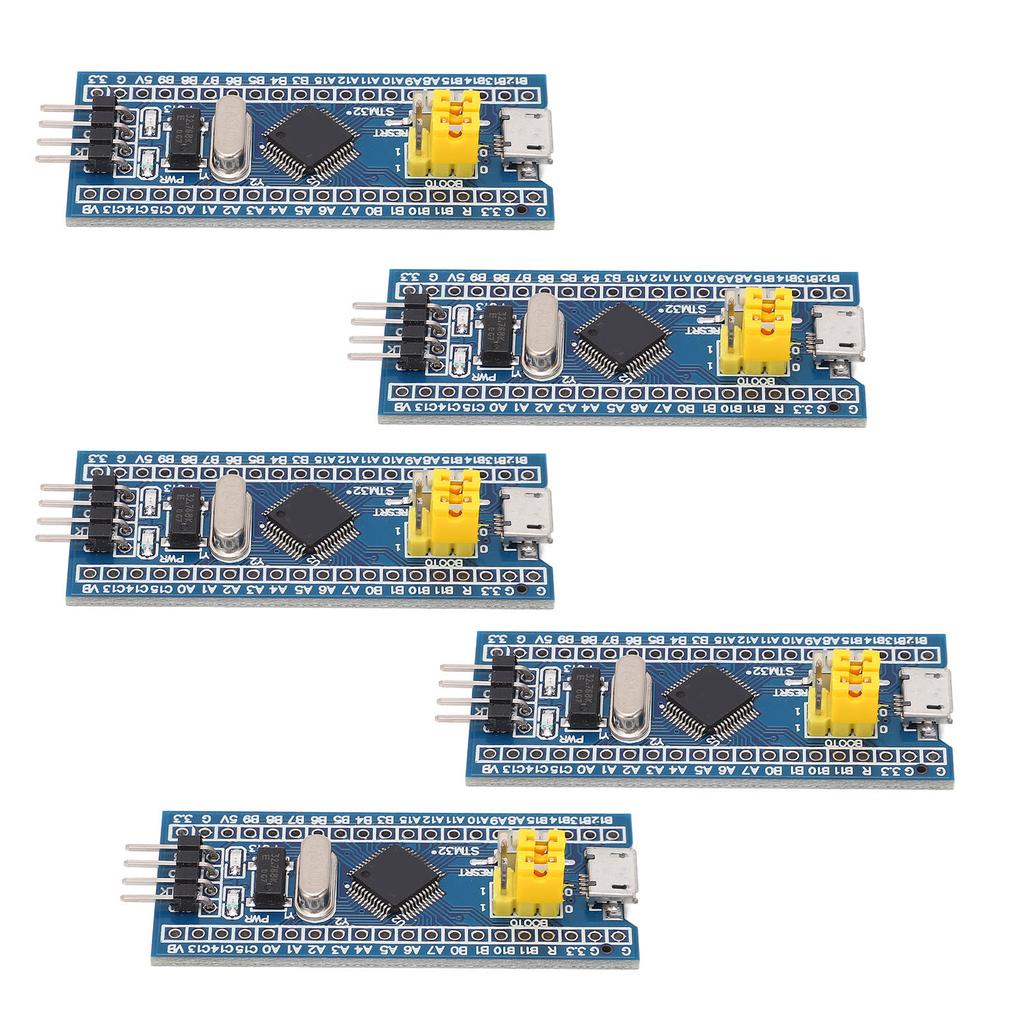 5PCS STM32F103C8T6 Minimum System Development Board Mirco USB 40 Pin Core Learning Module